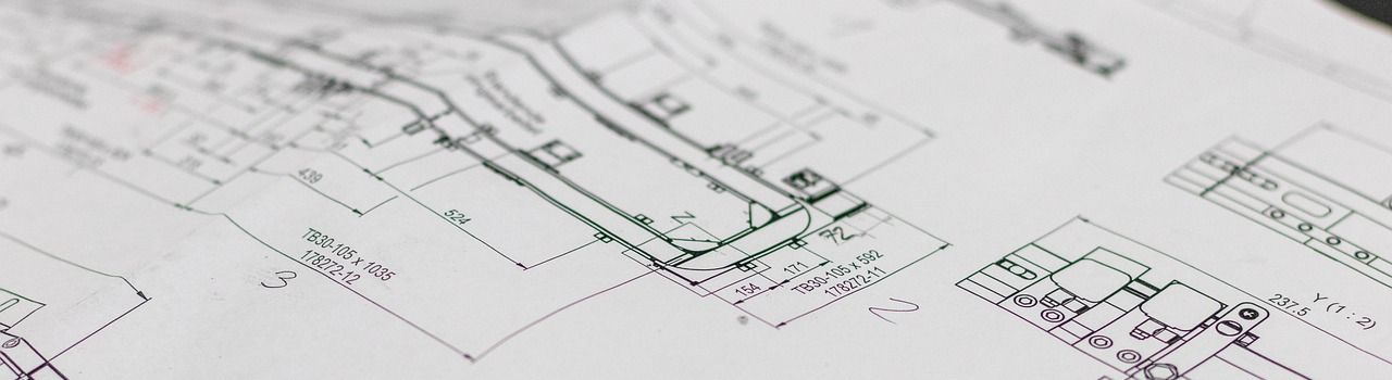 Grossformatdruck Bauplan